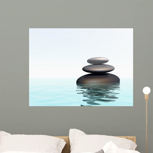 Galet Zen Wall Decal Design 2