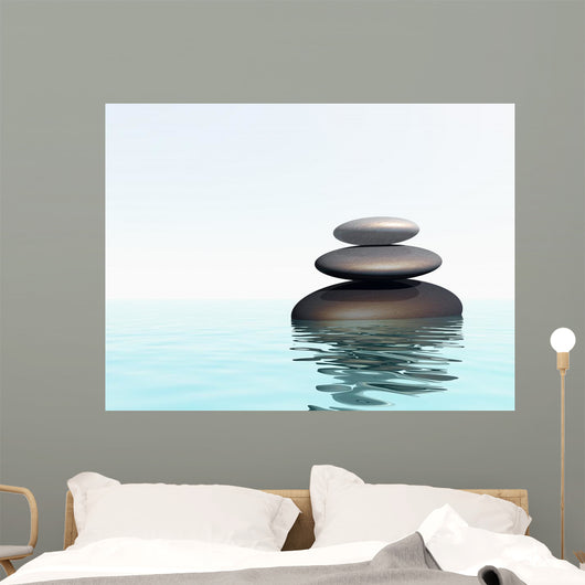 Galet Zen Wall Decal Design 2