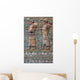 Embossed Colorful Achaemenid Soldiers Wall Decal