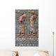 Embossed Colorful Achaemenid Soldiers Wall Decal