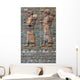 Embossed Colorful Achaemenid Soldiers Wall Decal