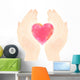My Heart's Your Hands Wall Decal