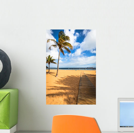 Spain Canary Island Beach Wall Decal