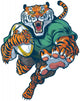 Sports Tiger Mascot Rugby Wall Decal