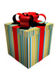 Gift Box Diverse Colors Wall Decal