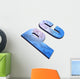 Pc Letters Wall Decal