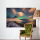 Nordlichter Island Wall Decal