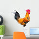 Chicken Bantam Crowing Rooster Wall Decal