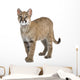 Puma Cub Front White Wall Decal