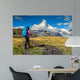 Hiker Matterhorn Peak Switzerland Wall Decal
