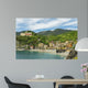 Idyllic Landscape Resort Village Wall Decal