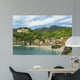 Idyllic Landscape Resort Village Wall Decal