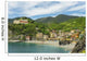Idyllic Landscape Resort Village Wall Decal