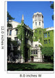 University of Chicago Neogothic Building Wall Mural