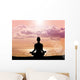 Yoga and Meditation Wall Decal