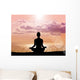 Yoga and Meditation Wall Decal