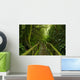 Mossy Tropical Jungle Pathway Wall Decal