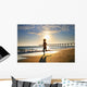 Woman Beach Wall Decal