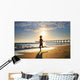 Woman Beach Wall Decal