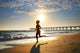 Woman Beach Wall Decal