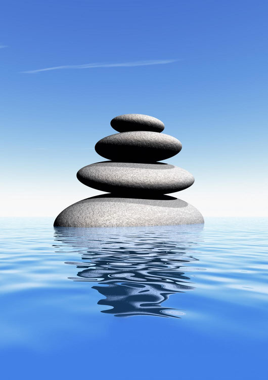 Galet Zen Wall Decal Design 1