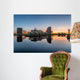 Orange Sunrise Salford Quays Wall Decal