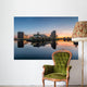Orange Sunrise Salford Quays Wall Decal
