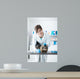 Veterinarian Examining Cat Surgical Wall Decal