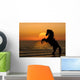Horse Sunrise Wall Decal