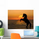 Horse Sunrise Wall Decal