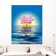 Lotus Reflection Wall Decal