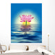 Lotus Reflection Wall Decal