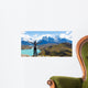 Man Hiking Patagonia Wall Decal