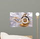 Gold Pocket Watch Wall Decal