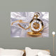 Gold Pocket Watch Wall Decal