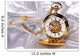 Gold Pocket Watch Wall Decal
