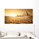 Pyramids Sand Wall Decal