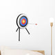 Arrow Hitting Target Wall Decal