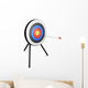 Arrow Hitting Target Wall Decal