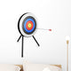 Arrow Hitting Target Wall Decal