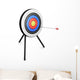Arrow Hitting Target Wall Decal