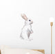 White Rabbit Wall Decal
