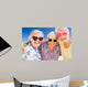 Summer Fun Smiling Seniors Wall Decal