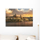 Valletta Skyline Waterfront Sunset Wall Decal