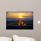 Fire Beach Wall Decal