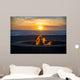 Fire Beach Wall Decal
