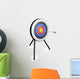 Arrow Hitting Target Wall Decal