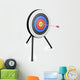 Arrow Hitting Target Wall Decal