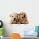 Fluffy Chow-chow Puppies Wall Decal