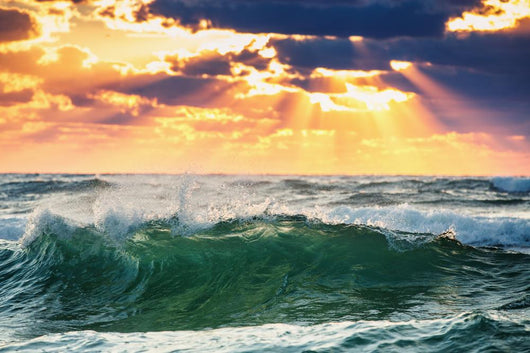Sunrise Wave Wall Decal
